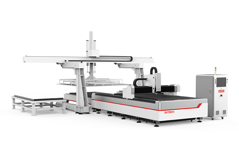 EA-Series Automatic Feeding Fiber Laser Cutting Machine with Exchange Platform