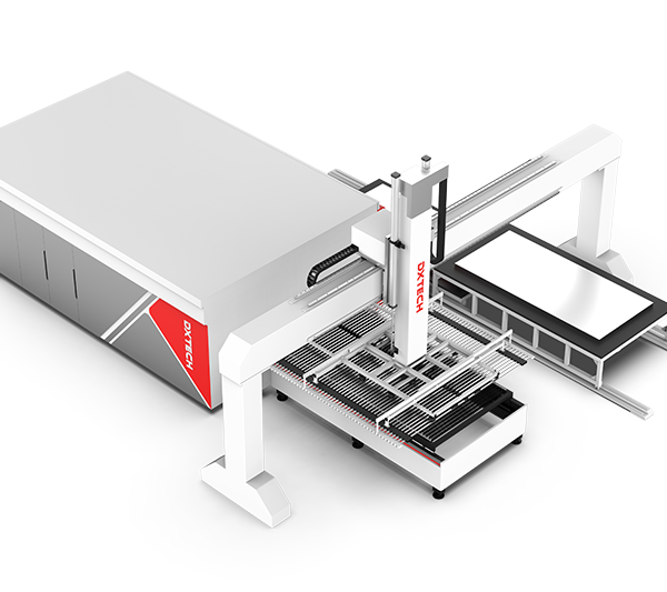 Medium-to-thick Sheet Metal Laser Cutter with Loading System