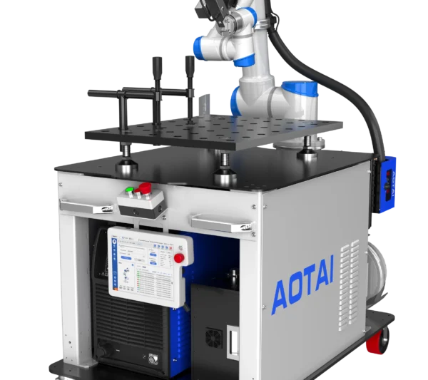 Platform-type cobot welding system
