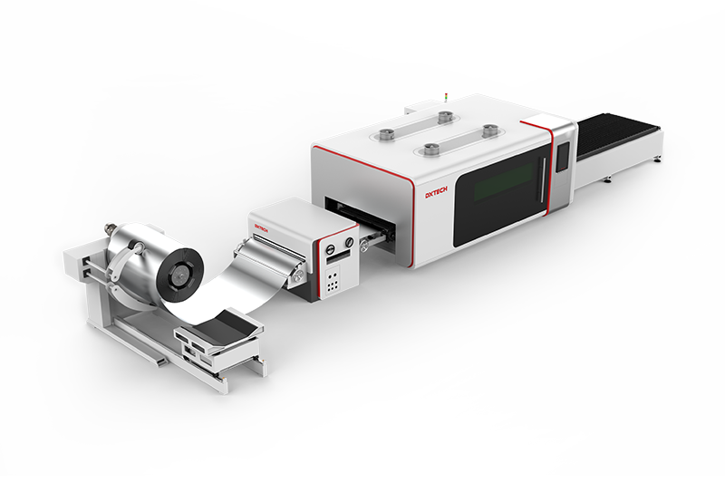 SC-Series New Automatic Metal Coil Fed Feeding Fiber Laser Cutting Machine