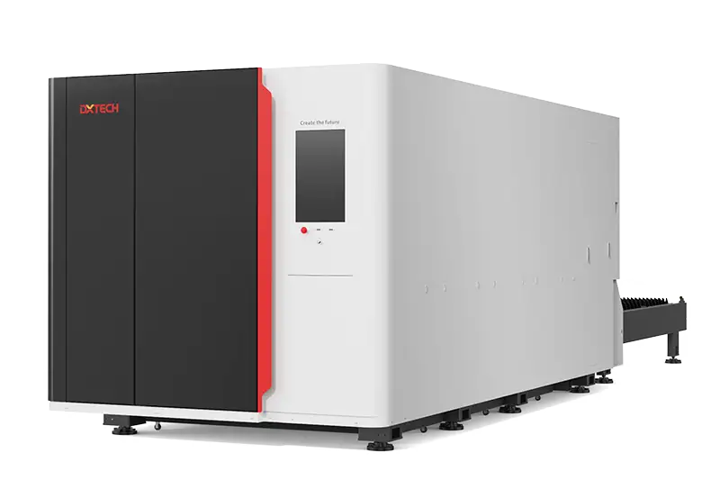 Full Cover Exchange Table Fiber Laser Cutting Machine