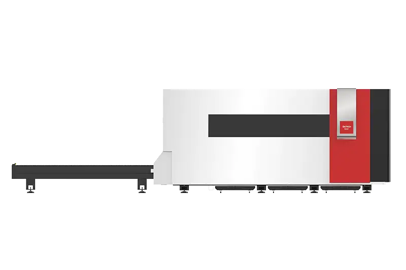 Full Cover Exchange Table Fiber Laser Cutting Machine